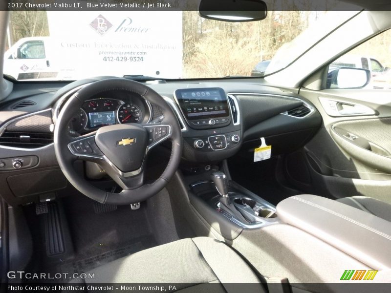 Blue Velvet Metallic / Jet Black 2017 Chevrolet Malibu LT