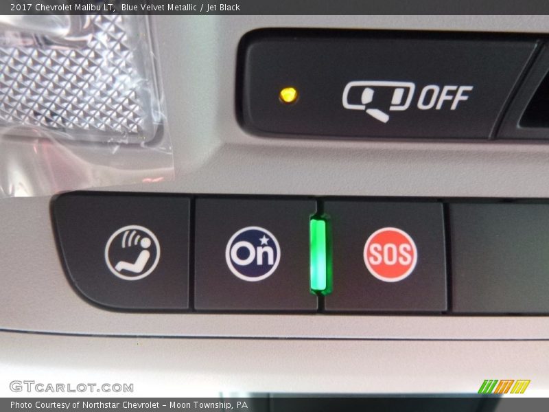 Blue Velvet Metallic / Jet Black 2017 Chevrolet Malibu LT