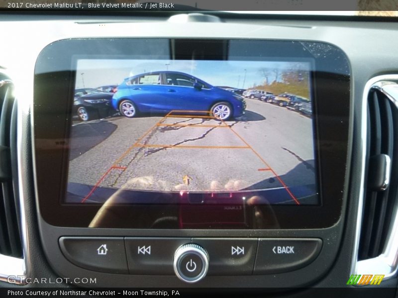 Blue Velvet Metallic / Jet Black 2017 Chevrolet Malibu LT