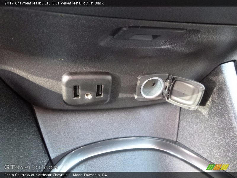 Blue Velvet Metallic / Jet Black 2017 Chevrolet Malibu LT