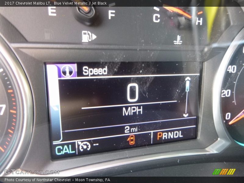Blue Velvet Metallic / Jet Black 2017 Chevrolet Malibu LT
