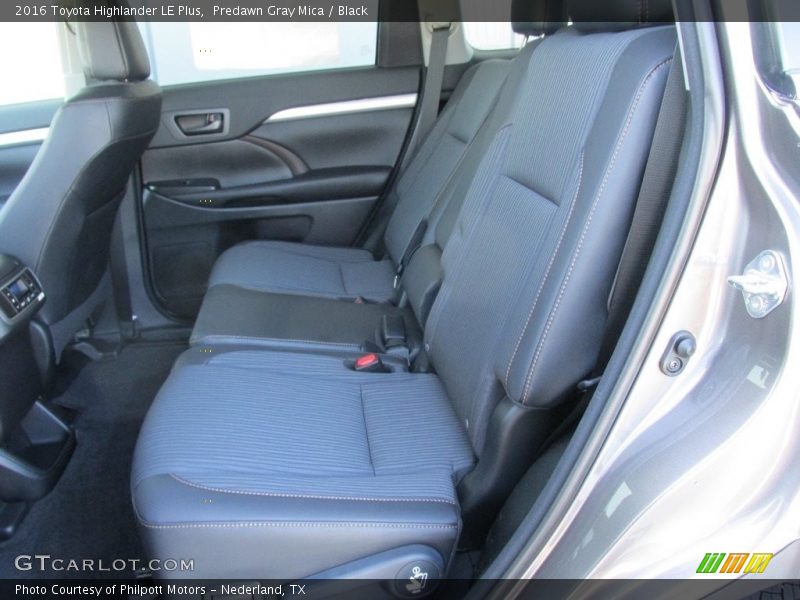Predawn Gray Mica / Black 2016 Toyota Highlander LE Plus