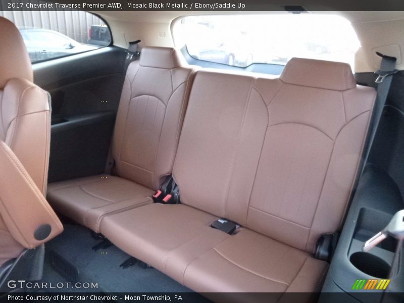 Mosaic Black Metallic / Ebony/Saddle Up 2017 Chevrolet Traverse Premier AWD