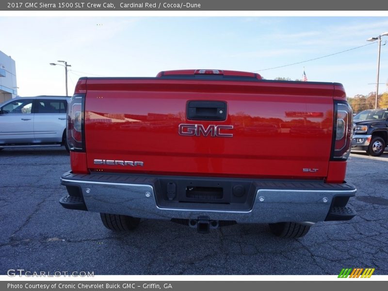 Cardinal Red / Cocoa/­Dune 2017 GMC Sierra 1500 SLT Crew Cab