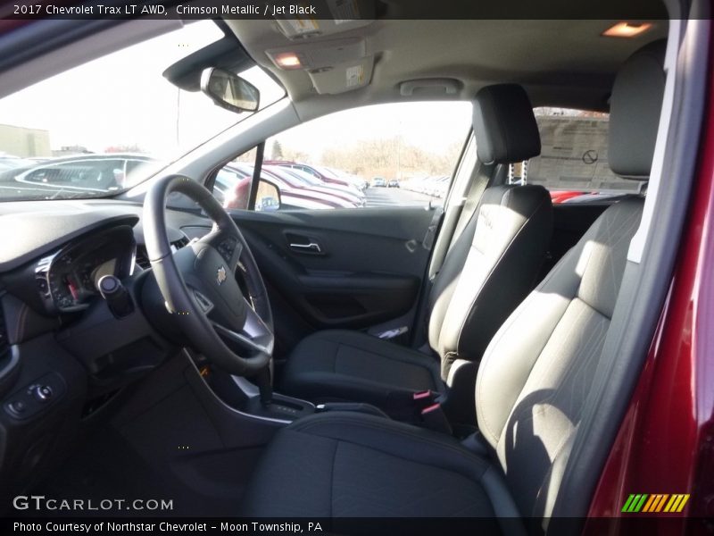 Crimson Metallic / Jet Black 2017 Chevrolet Trax LT AWD