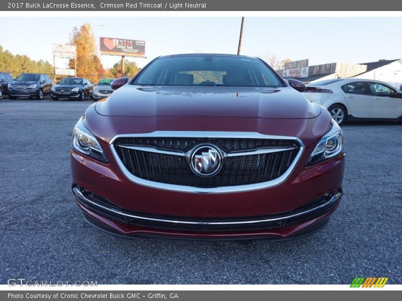 Crimson Red Tintcoat / Light Neutral 2017 Buick LaCrosse Essence