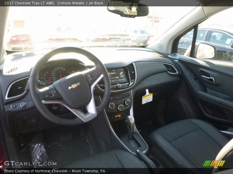 Dashboard of 2017 Trax LT AWD