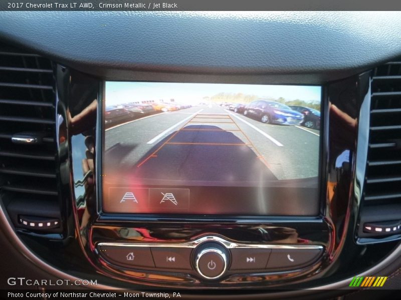 Crimson Metallic / Jet Black 2017 Chevrolet Trax LT AWD