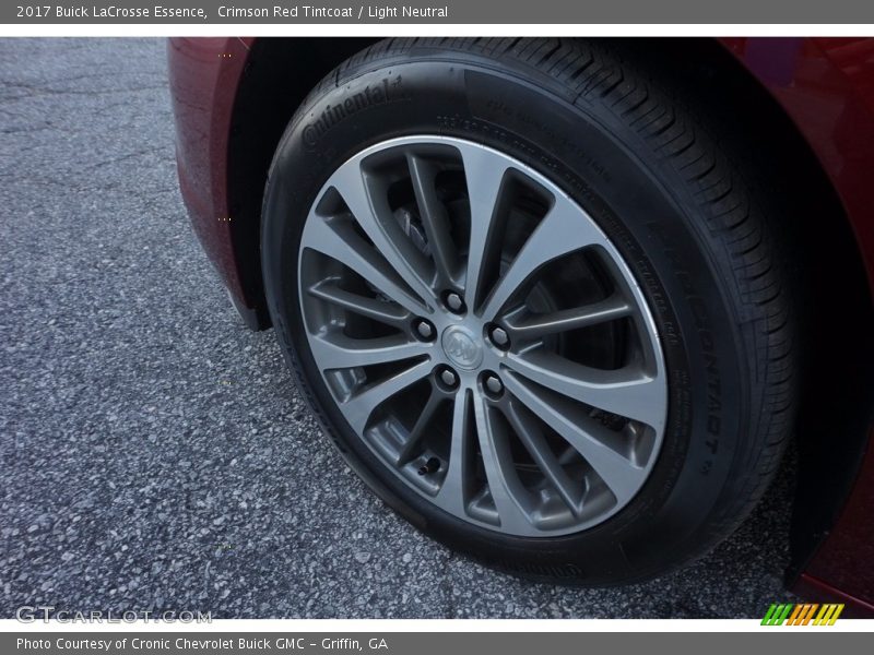Crimson Red Tintcoat / Light Neutral 2017 Buick LaCrosse Essence