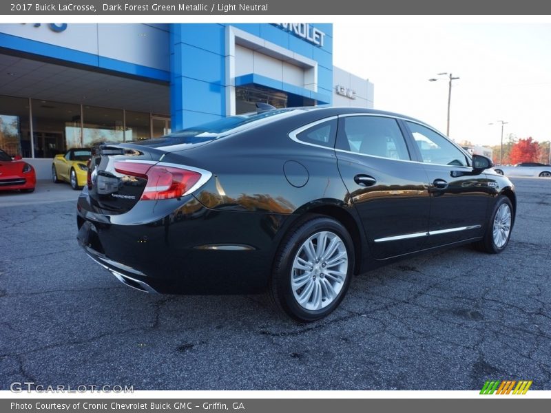 Dark Forest Green Metallic / Light Neutral 2017 Buick LaCrosse