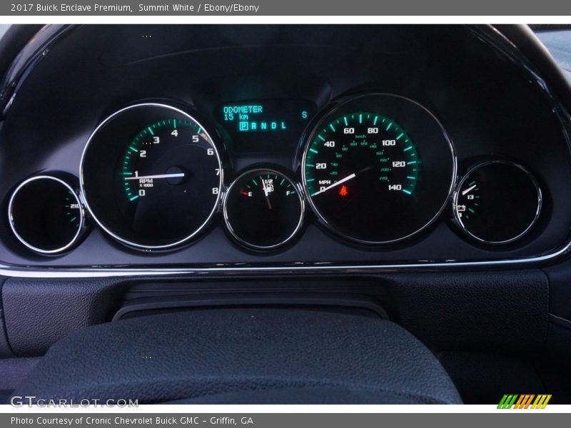 Summit White / Ebony/Ebony 2017 Buick Enclave Premium
