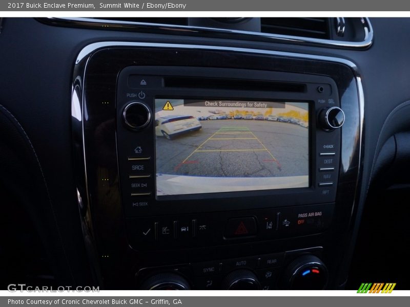 Summit White / Ebony/Ebony 2017 Buick Enclave Premium
