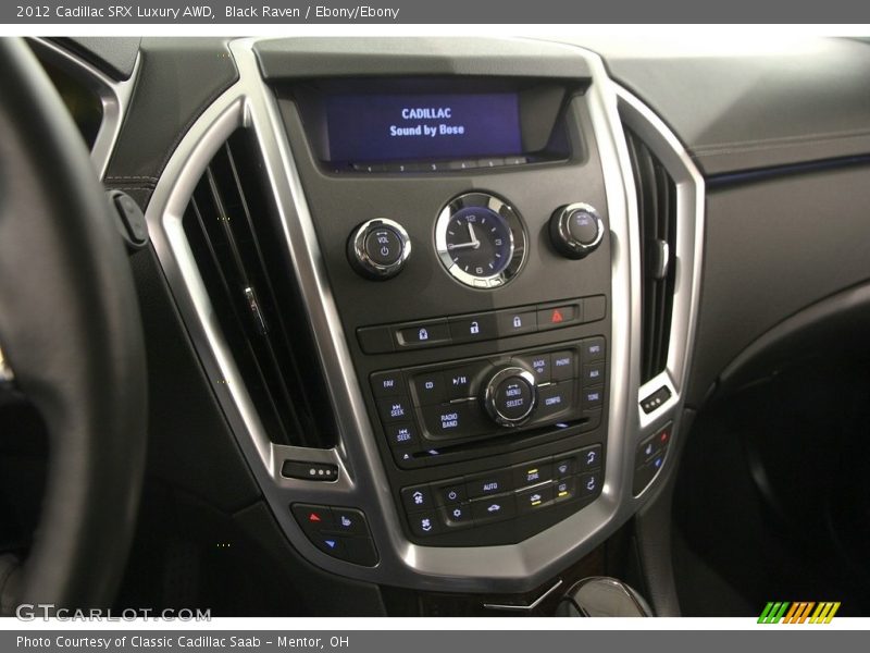 Black Raven / Ebony/Ebony 2012 Cadillac SRX Luxury AWD