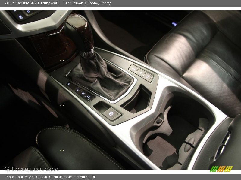 Black Raven / Ebony/Ebony 2012 Cadillac SRX Luxury AWD