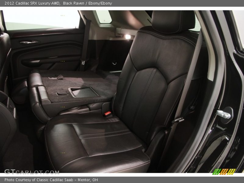 Black Raven / Ebony/Ebony 2012 Cadillac SRX Luxury AWD