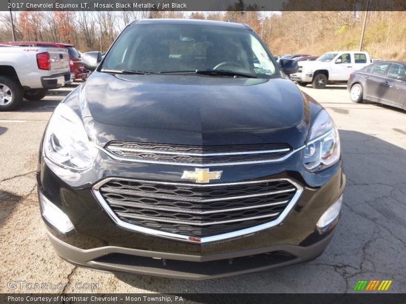 Mosaic Black Metallic / Jet Black 2017 Chevrolet Equinox LT