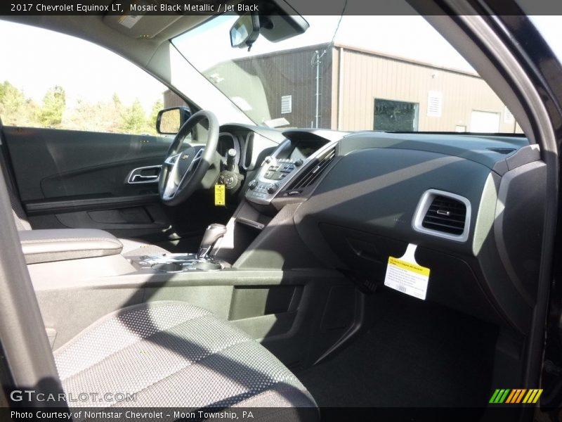 Mosaic Black Metallic / Jet Black 2017 Chevrolet Equinox LT