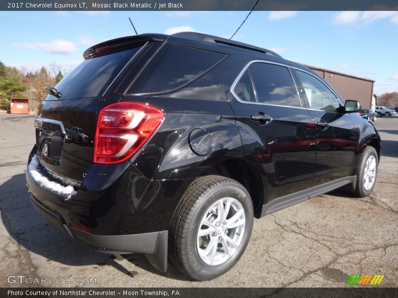Mosaic Black Metallic / Jet Black 2017 Chevrolet Equinox LT