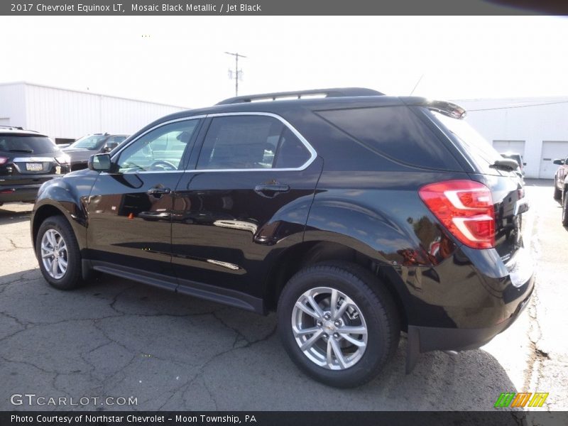 Mosaic Black Metallic / Jet Black 2017 Chevrolet Equinox LT