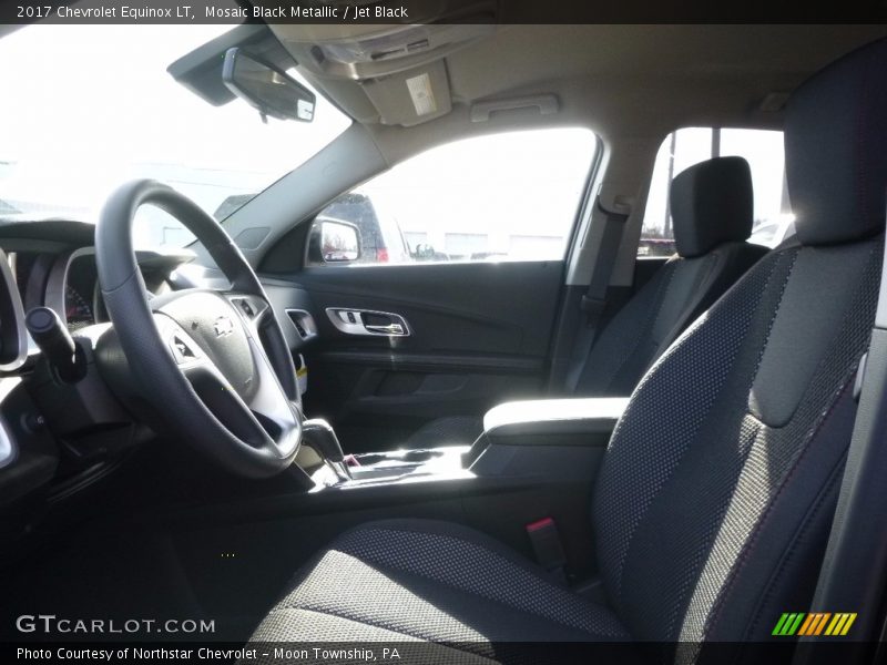 Mosaic Black Metallic / Jet Black 2017 Chevrolet Equinox LT