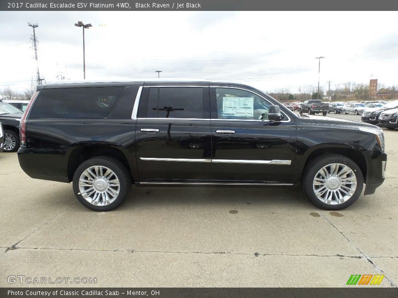  2017 Escalade ESV Platinum 4WD Black Raven