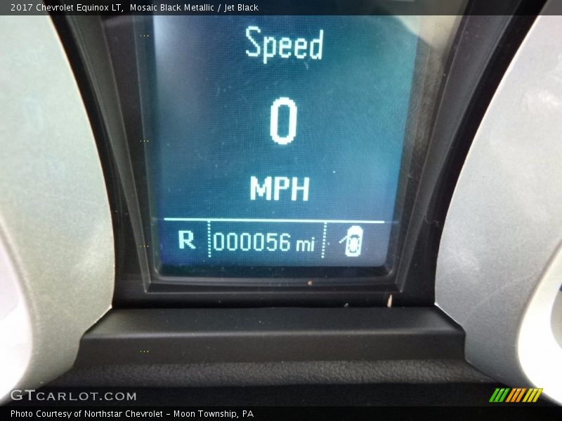 Mosaic Black Metallic / Jet Black 2017 Chevrolet Equinox LT