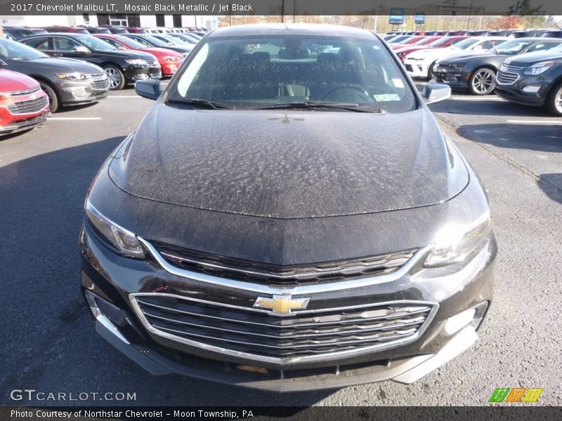 Mosaic Black Metallic / Jet Black 2017 Chevrolet Malibu LT