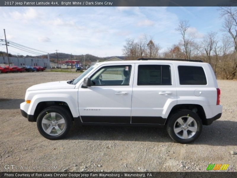 Bright White / Dark Slate Gray 2017 Jeep Patriot Latitude 4x4