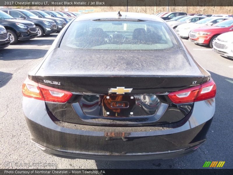 Mosaic Black Metallic / Jet Black 2017 Chevrolet Malibu LT