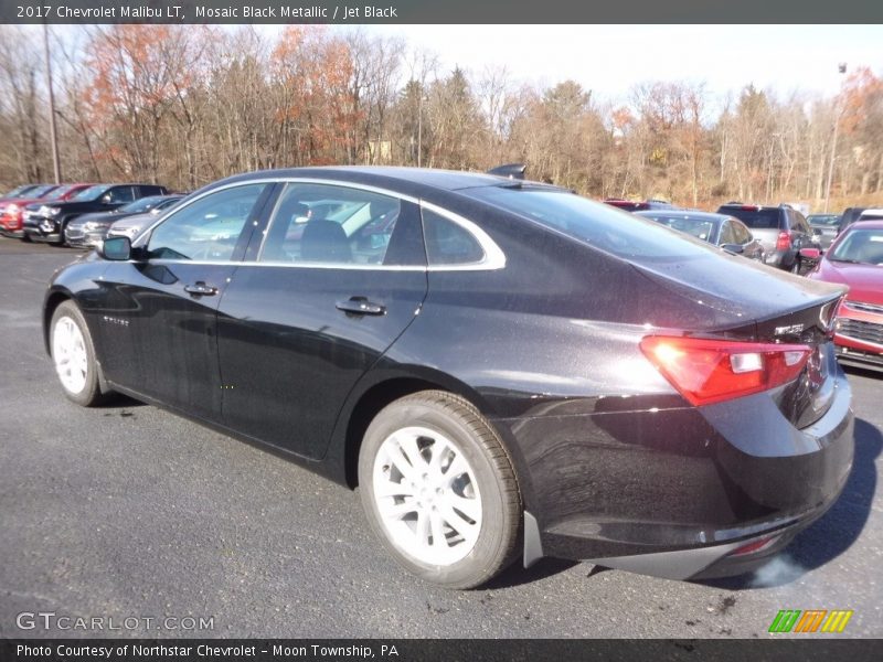 Mosaic Black Metallic / Jet Black 2017 Chevrolet Malibu LT