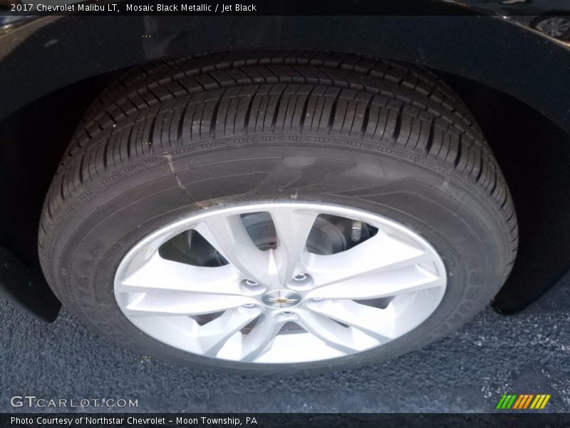 Mosaic Black Metallic / Jet Black 2017 Chevrolet Malibu LT