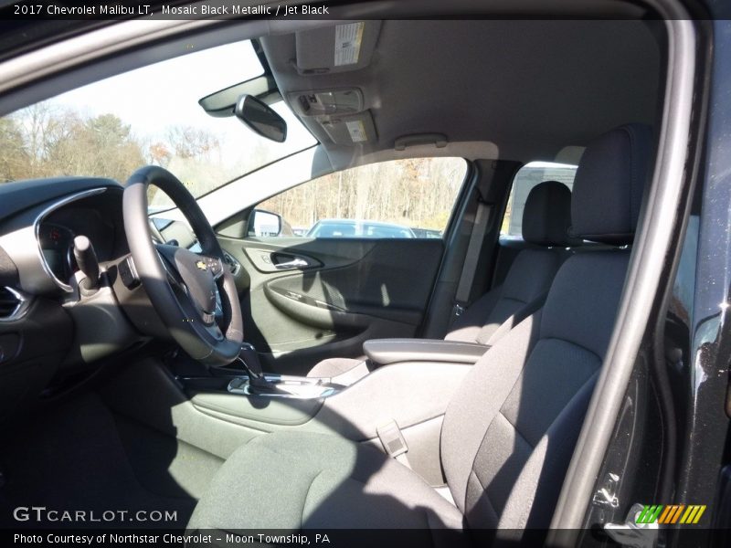 Mosaic Black Metallic / Jet Black 2017 Chevrolet Malibu LT