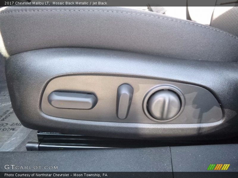 Mosaic Black Metallic / Jet Black 2017 Chevrolet Malibu LT