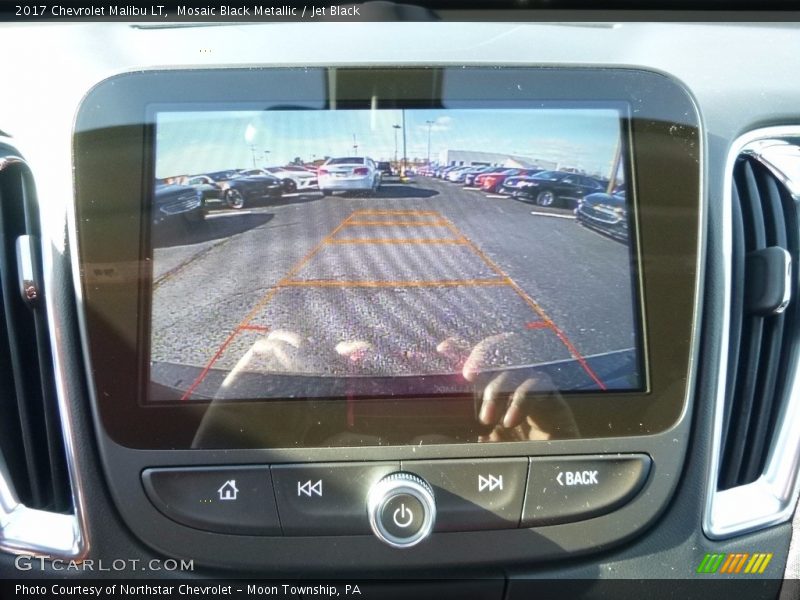 Mosaic Black Metallic / Jet Black 2017 Chevrolet Malibu LT