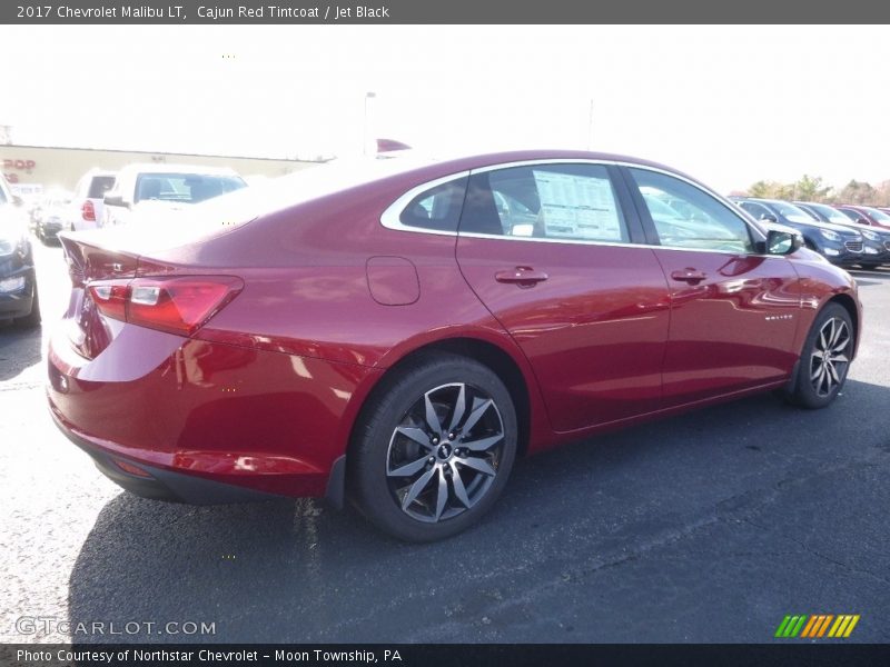 Cajun Red Tintcoat / Jet Black 2017 Chevrolet Malibu LT