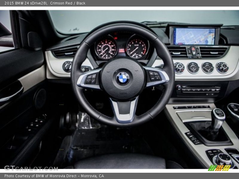 Crimson Red / Black 2015 BMW Z4 sDrive28i