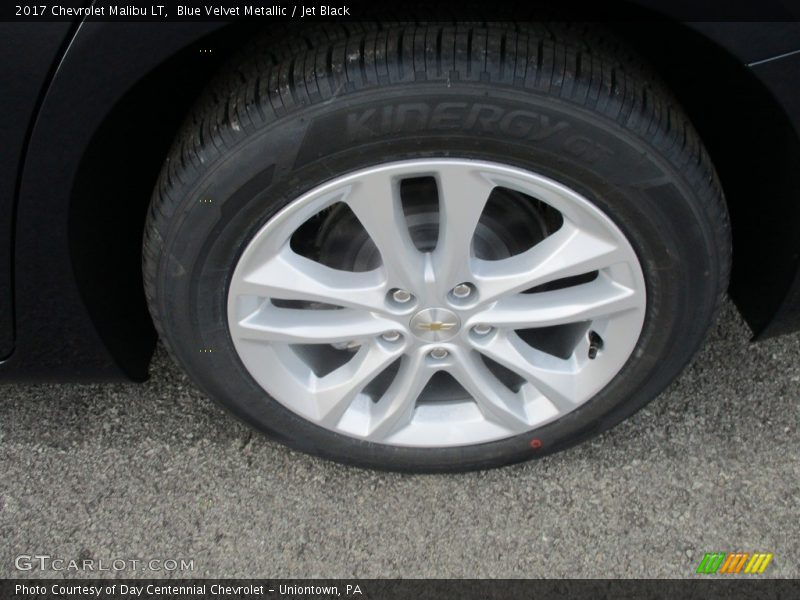 Blue Velvet Metallic / Jet Black 2017 Chevrolet Malibu LT