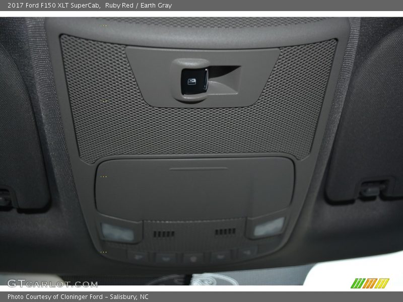Ruby Red / Earth Gray 2017 Ford F150 XLT SuperCab