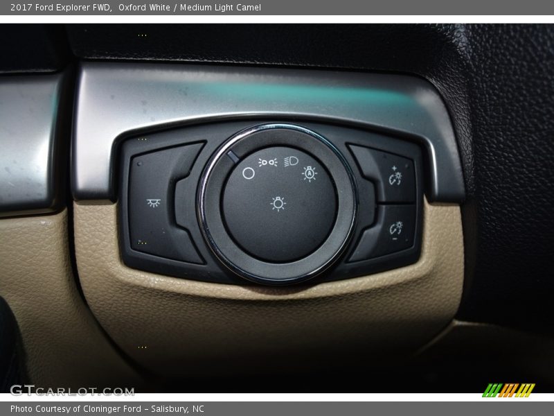 Controls of 2017 Explorer FWD