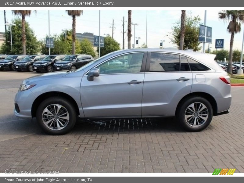 Lunar Silver Metallic / Ebony 2017 Acura RDX Advance AWD