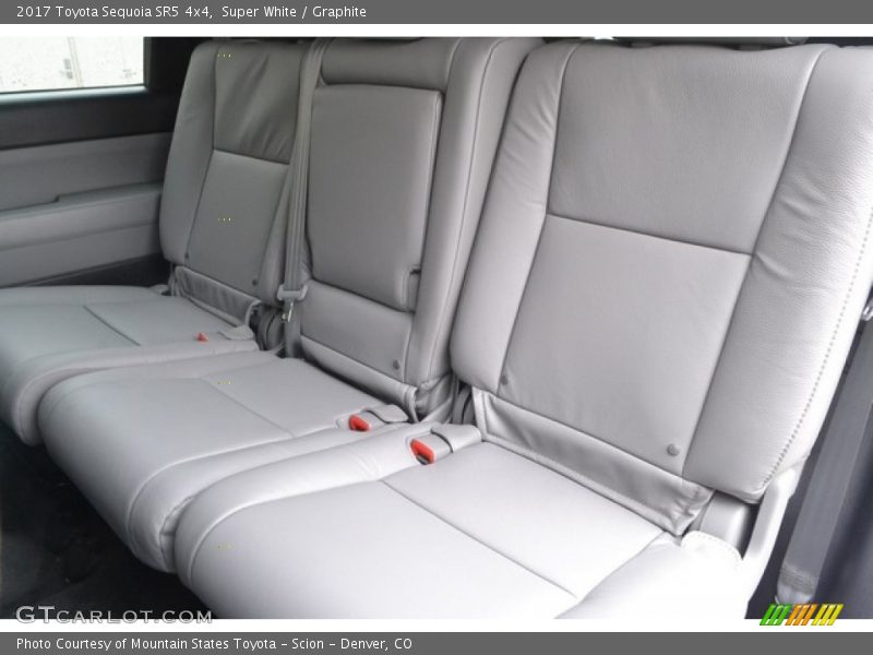 Super White / Graphite 2017 Toyota Sequoia SR5 4x4