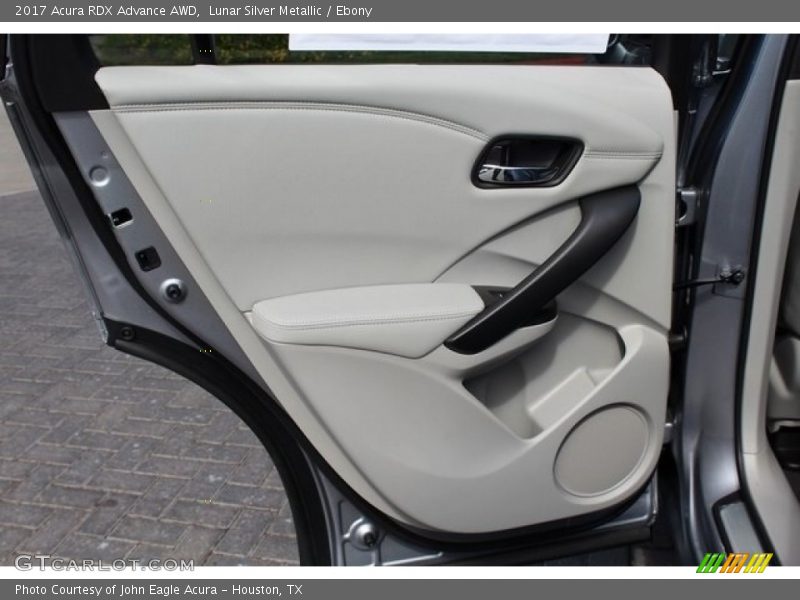 Lunar Silver Metallic / Ebony 2017 Acura RDX Advance AWD