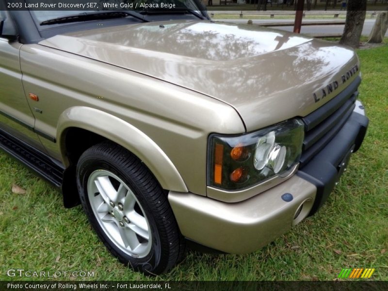 White Gold / Alpaca Beige 2003 Land Rover Discovery SE7