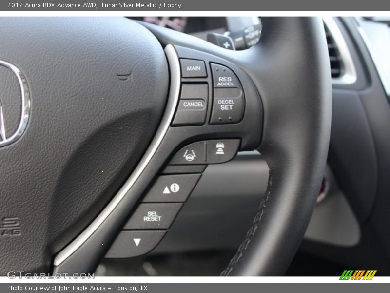 Lunar Silver Metallic / Ebony 2017 Acura RDX Advance AWD