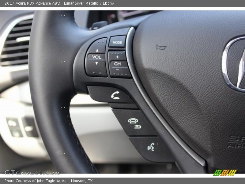 Lunar Silver Metallic / Ebony 2017 Acura RDX Advance AWD