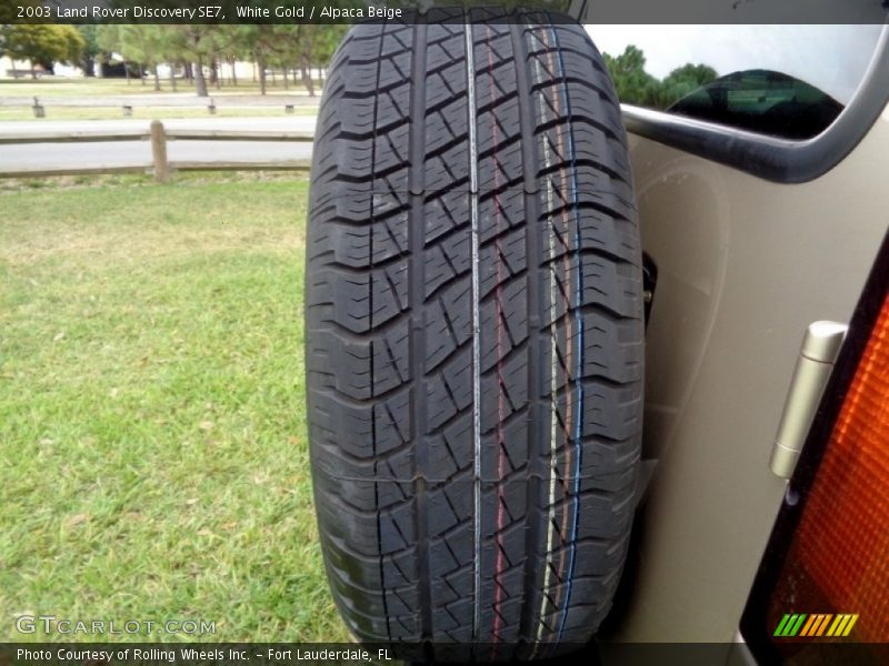 White Gold / Alpaca Beige 2003 Land Rover Discovery SE7