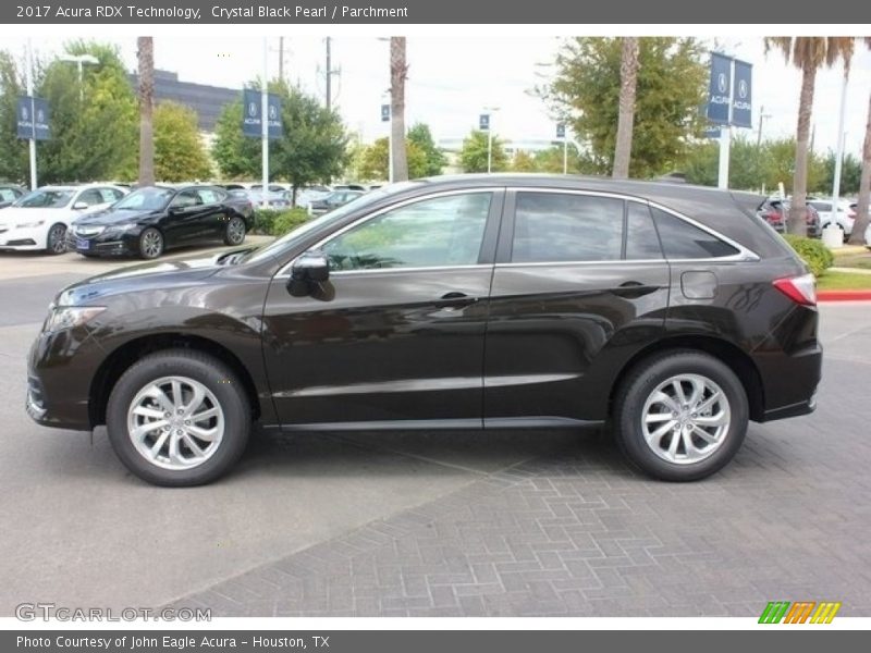Crystal Black Pearl / Parchment 2017 Acura RDX Technology