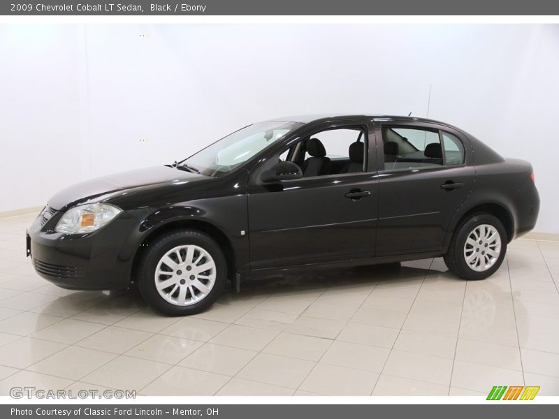 Black / Ebony 2009 Chevrolet Cobalt LT Sedan