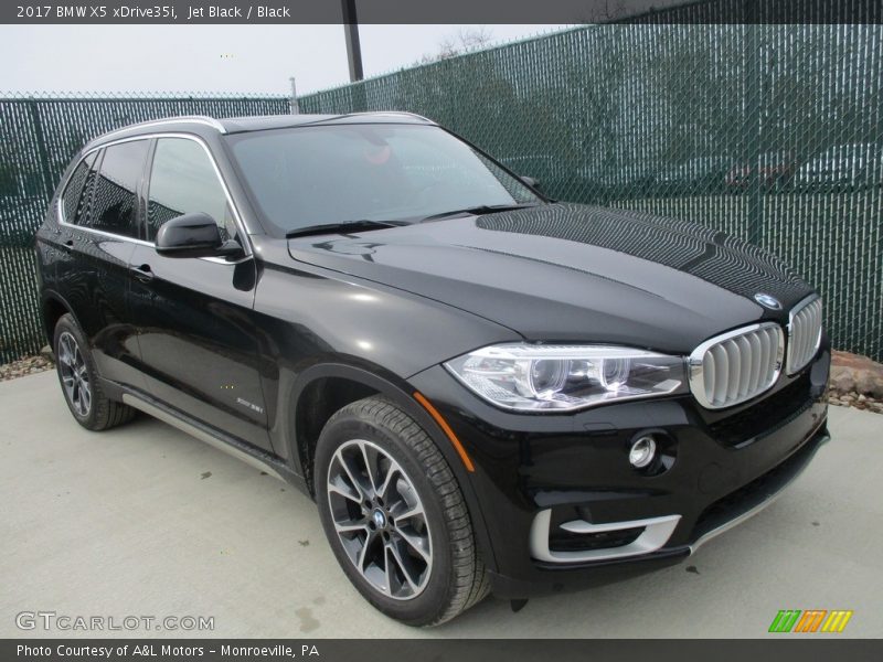 Jet Black / Black 2017 BMW X5 xDrive35i