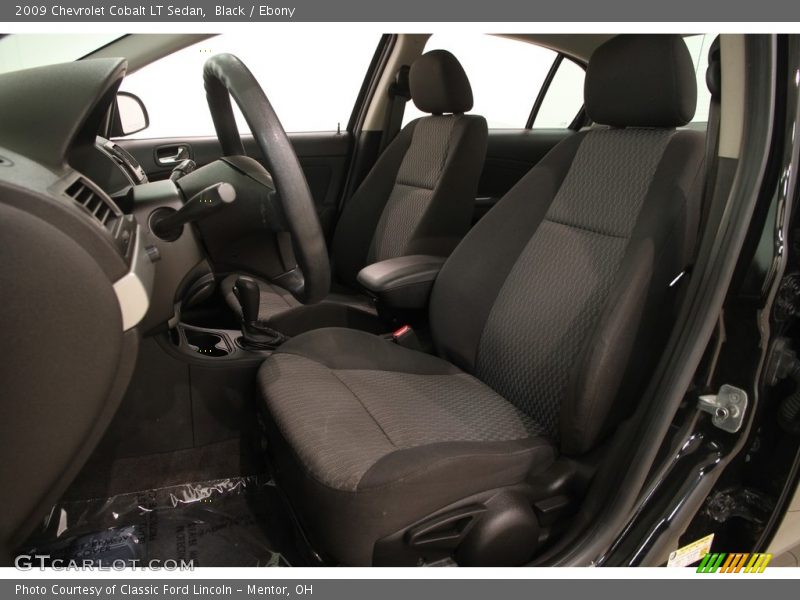 Black / Ebony 2009 Chevrolet Cobalt LT Sedan